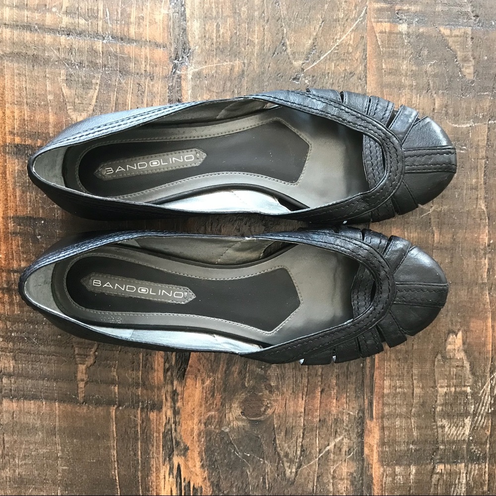 Bandolino Leather Flats Size 8.5